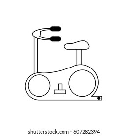 spinning bike icon