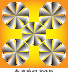 Spinning Blades Illusion 