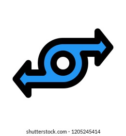spinning direction arrows