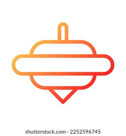 spinning duocolor red style illustration icon chinese new year perfect. Icon sign from modern collection for web. Nice design perfect.
