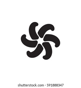 spinning icon vector illustration