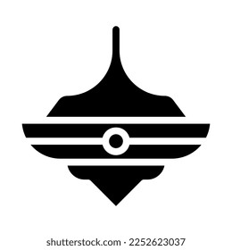 girando en icono sólido estilo chino de la ilustración de año nuevo vector perfecto. Signo de icono de la colección moderna para la web. El diseño es perfecto.