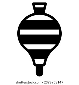 Spinning Top Illustration Icons For web, app, infographic, etc