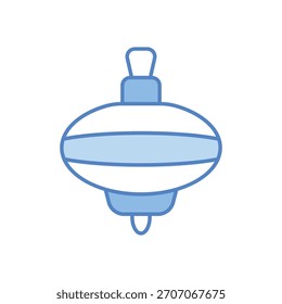 Stockgrafik mit dem Spinning-Top-Vektorsymbol