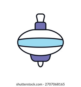 Stockgrafik mit dem Spinning-Top-Vektorsymbol