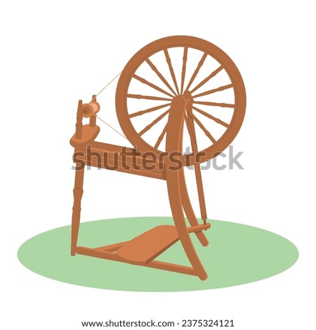 Spinning wheel design vector icon template modern illustration