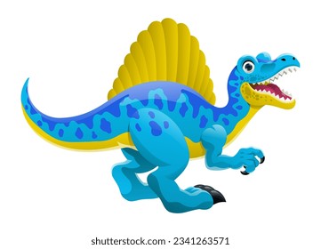 Spinosaurus Kids Cute Cartoon Character Design