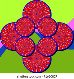 Spinscape  (motion illusion)