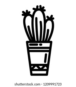 A spiny cactus with round long stem, lady cactus 