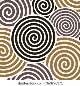 Spiral abstract background