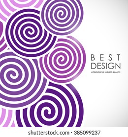 Spiral abstract background