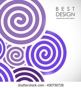 Spiral abstract background