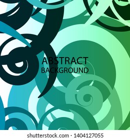 spiral abstract background pattern colorful - Vector 