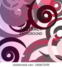 spiral abstract background pattern colorful - Vector