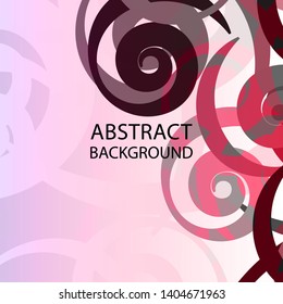 spiral abstract background pattern colorful - Vector