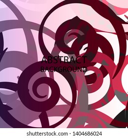 spiral abstract background pattern colorful - Vector 