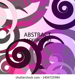 spiral abstract background pattern colorful - Vector 