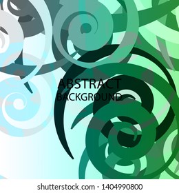 spiral abstract background pattern colorful - Vector 