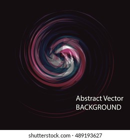 Spiral abstract background vector