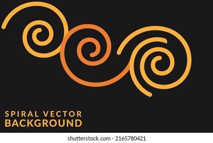 spiral abstract vector background design