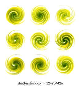 SPIRAL. Abstract vector illustration.
