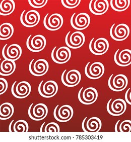 spiral art circle background vector geometric round design 