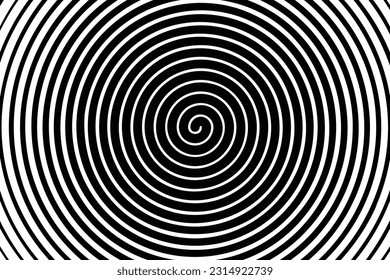 spiral. spiral background. spiral circle background. circle background. vector illustration. radial hypnotic spirals. dynamic abstract background. Spiral wave rhythm line. spirals overlay. concept.