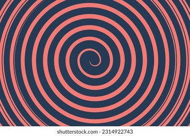 spiral. spiral background. spiral circle background. circle background. vector illustration. radial hypnotic spirals. dynamic abstract background. Spiral wave rhythm line. spirals overlay. concept.