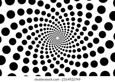 spiral. spiral background. spiral circle background. circle background. vector illustration. radial hypnotic spirals. dynamic abstract background. Spiral wave rhythm line. spirals overlay. concept.