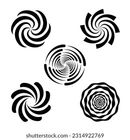 spiral. spiral background. spiral circle background. circle background. vector illustration. radial hypnotic spirals. dynamic abstract background. Spiral wave rhythm line. spirals overlay. concept.