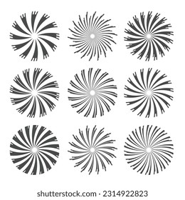 spiral. spiral background. spiral circle background. circle background. vector illustration. radial hypnotic spirals. dynamic abstract background. Spiral wave rhythm line. spirals overlay. concept.