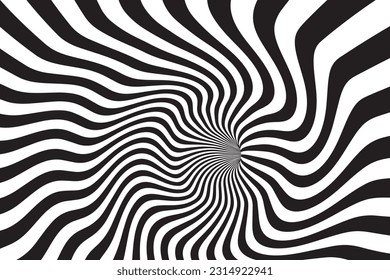 spiral. spiral background. spiral circle background. circle background. vector illustration. radial hypnotic spirals. dynamic abstract background. Spiral wave rhythm line. spirals overlay. concept.