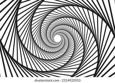 spiral. spiral background. spiral circle background. circle background. vector illustration. radial hypnotic spirals. dynamic abstract background. Spiral wave rhythm line. spirals overlay. concept.