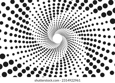 spiral. spiral background. spiral circle background. circle background. vector illustration. radial hypnotic spirals. dynamic abstract background. Spiral wave rhythm line. spirals overlay. concept.