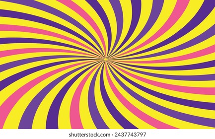spiral background, colorful, cute to look at, suitable for various projects