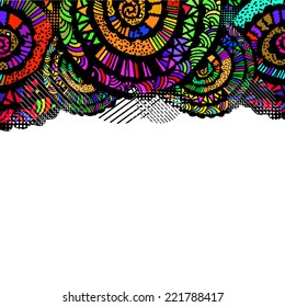spiral background graphic. Vector