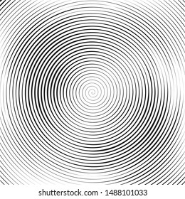 Spiral background. Helix and scroll isolated on white background. Flat design.  Vector illustration