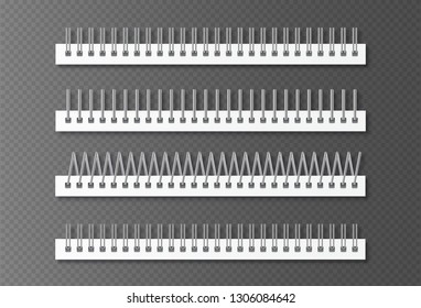Spiral binder vector illustration. 