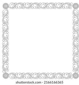 Spiral Border Your Artwork Frames Stock Vector (Royalty Free ...