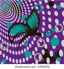 spiral butterfly