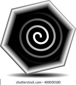 spiral button