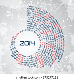 Spiral calendar