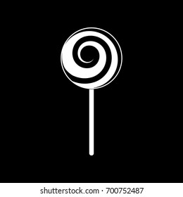 Spiral candy vector