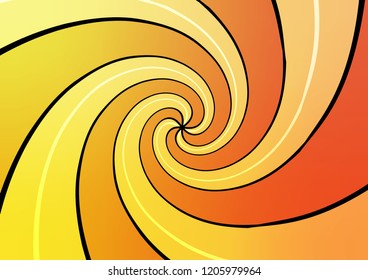 spiral color gradient