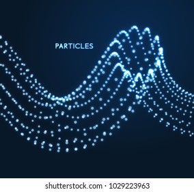 Spiral. Connection Structure. Abstract grid design. 3d vector Illustration for science, technology. 