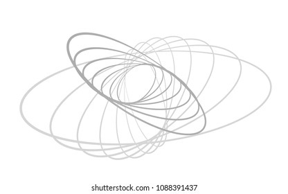 spiral design black and white whirlpool vortex abstract background element rotatation