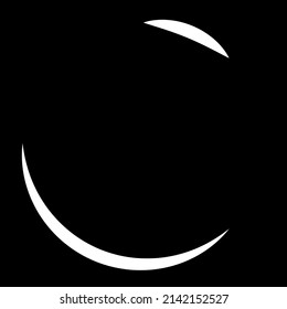 Spiral design element. Swirl, twirl, whirl illustration