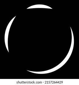 Spiral design element. Swirl, twirl, whirl illustration