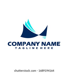 Spiral design logo. Round logo design. Creative logo. Web logo
