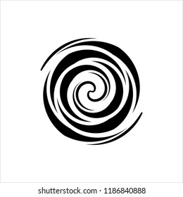 Spiral Design, Spiral Vector Art Illustration